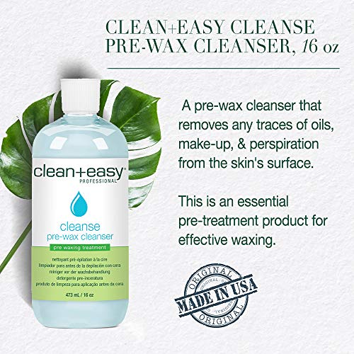 Pre Wax Cleanser - Clean + Easy Cleanse 16 oz - Skin Preparation & Care