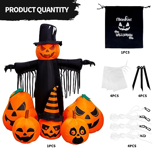 Max Fun 7FT Halloween Inflatable Pumpkin Decoration for Outdoor Garden - Variation of THIS listing
