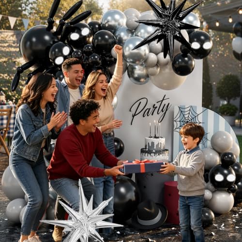 Balloon Arch Kit 130Pcs Superhero Spider Halloween Party Decorations