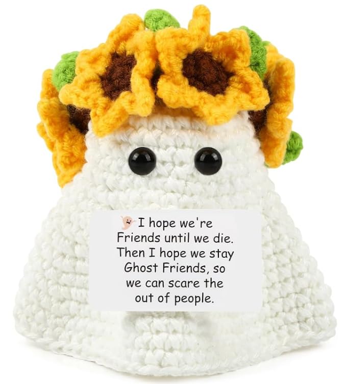 Glow in the Dark Ghost Buddy Halloween Spooky Gift Variation of Ghost