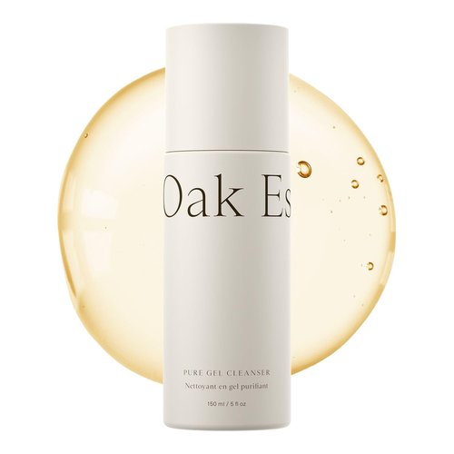 Oak Essentials Pure Gel Cleanser | Clarifying Gel Face Wash with Aloe and Amino Acids | Removes Dirt & Oil Without Drying, 5 Fl Oz