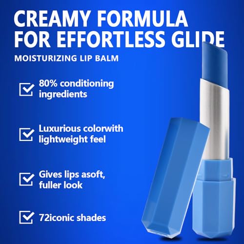 Light Dodger Blue Matte Lipstick - Long Lasting Waterproof Lip & Face Paint, 15 Pack of 1