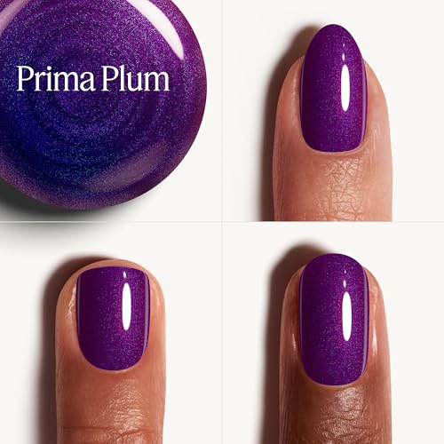 Iridescent Purple Nail Polish - Vegan, Salon-Quality, 0.46 fl oz