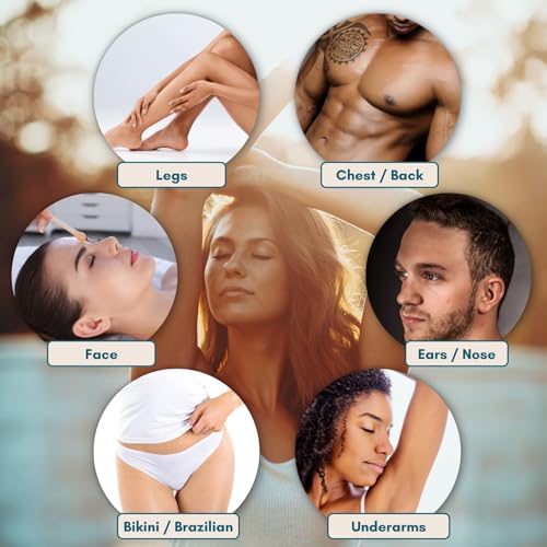 Stripless Wax Beads 28oz Hypoallergenic for Sensitive Skin Face & Body Rose Variation