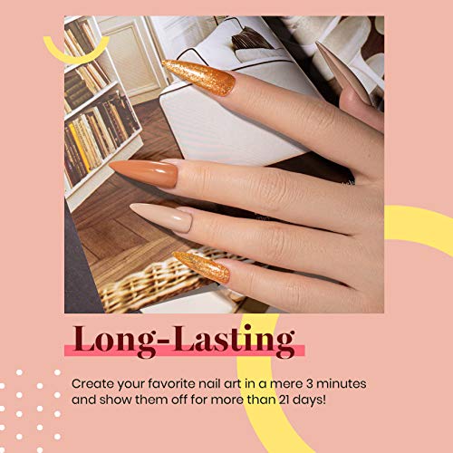 Beetles Gel Nail Polish - Kim Nude Tan 15ML, Creme Brown Variation