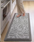 LUMI Anti Fatigue Kitchen Mat - Leaf Brown 40" x 20" Extra Thick Cushioned