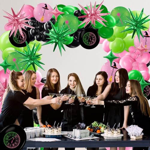 Magical Party Balloons Set - 156 Pieces for Birthday & Event Decor