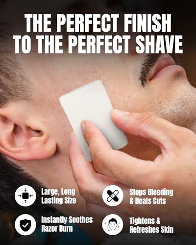 Alum Block for Razor Burn Relief and Skin Toning - 3.7oz Aftershave Solution