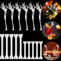 Halloween Skeleton Drink Stirrers 48 Pcs Party Table Decor Swizzle Sticks
