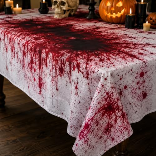 Halloween Bloody Floor Runner Decor 28x79 Inch Spooky Haunted Scene