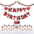 Vampre Theme Birthday Party Supplies Set - Decorations, Banners & Toppers - Variation of Vampre Theme