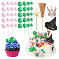 Halloween Cake Decorations Set - Wicked Cake Toppers & Accessories
