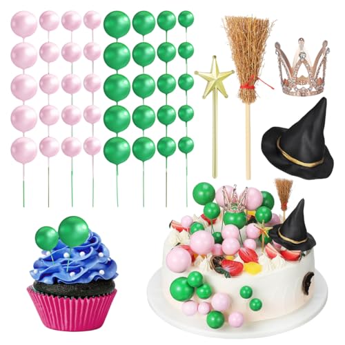 Halloween Cake Decorations Set - Wicked Cake Toppers & Accessories
