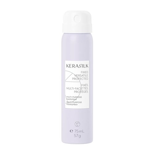 KERASILK Multi-Purpose Hairspray - Long-Lasting Touchable Hold & Quick Drying | Heat & Humidity Protection