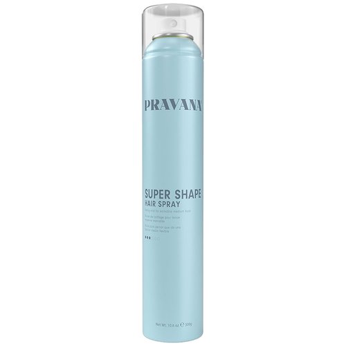 Pravana Super Shape Hair Spray - Medium to Strong Hold Styling Mist | Humidity Defense & Body Boost | Vegan & Cruelty-Free