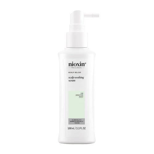 NIOXIN Scalp Relief Serum - Soothing Leave-In Treatment for Sensitive Scalps | Aloe Vera & Vitamin E | 3.3 Fl Oz