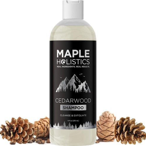 Skiennix Cleansing Shampoo - Cedarwood & Rosemary for Dry Scalp Care | Moisturizes Flaky Skin
