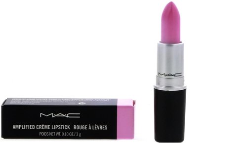 MAC Amplified Creme Lipstick - Saint Germain | Vibrant Pink Shade, 0.10 oz