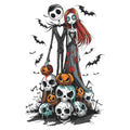 Halloween Ghost Bride Skeleton Wall Decals - Peel & Stick Spooky Wall Art for Parties