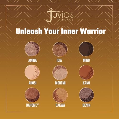 Juvia's Place The Warrior Eyeshadow Palette - Neutral 9 Shades Pigmented Eye Makeup