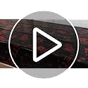 Halloween Bloody Handprint Tablecloth Set - Spooky Waterproof Horror Decor, 2 Pcs