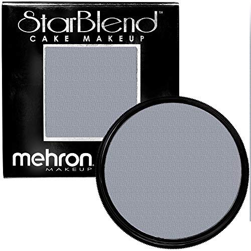 Mehron Makeup StarBlend Monster Grey Face Paint Powder 2oz - Wet or Dry Use