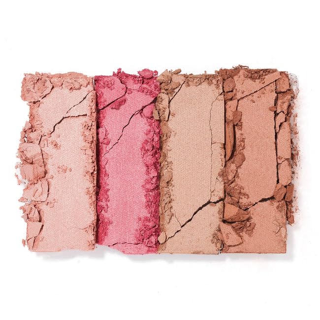 Wander Beauty Riviera Blush & Bronzer Palette - 4 Versatile Shades for a Radiant Glow