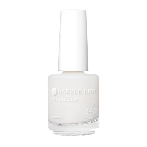 Dazzle Dry Nail Lacquer (Step 3) - Breathe Free - A sheer, milky soft marshmallow nude. Sheer cream. (0.5 fl oz)