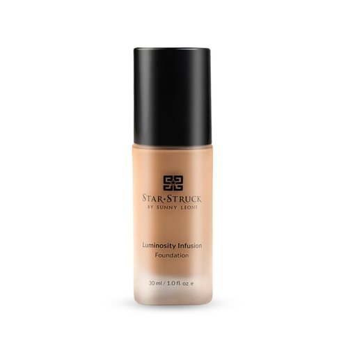 **Starstruck By Sunny Leone Liquid Foundation - Matte Finish, Vegan & Cruelty-Free, Medium-To-Full Coverage, Neutral Beige, 1 Fl Oz**