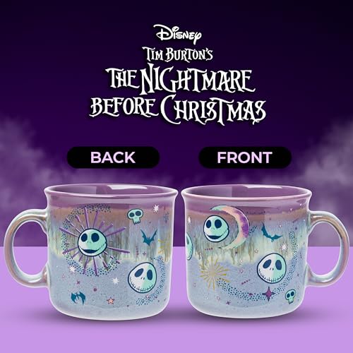 Nightmare Before Christmas Ceramic Camper Mug 20oz - Mystic Opulence Variation