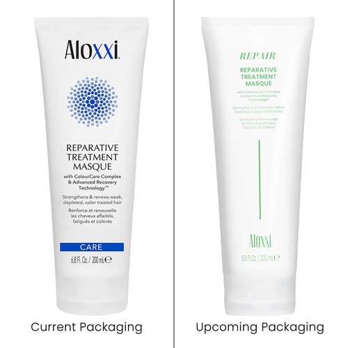 ALOXXI Repair Hair Mask - Deep Conditioning Treatment for Color-Treated Hair with Keratin & Peptides | 6.8 Fl Oz