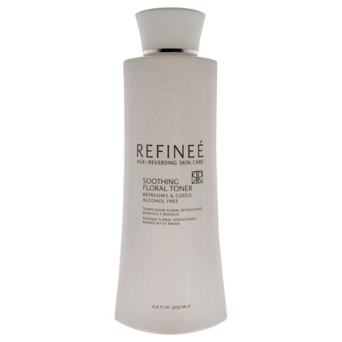 Refinee Soothing Floral Face Toner - Alcohol-Free Hydrating & Firming Rose Water | 6oz
