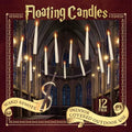 Floating Candles with Wand Remote - 12 Pcs Flickering Light & Hooks, Magic Decor
