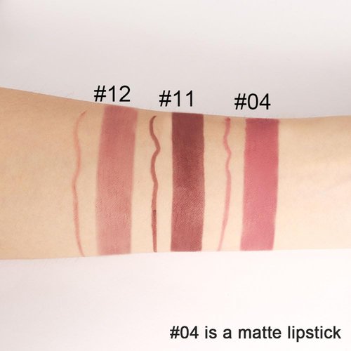 Kaely 2-in-1 Nude Brown Lip Liner & Lipstick Set - Long Lasting Matte Finish | Waterproof 24-Hour Wear
