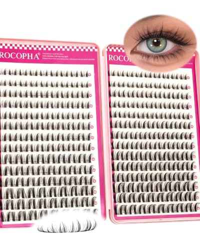 Manga Lash Clusters Fairy Spiky Eyelashes - Beginner Friendly, 280pcs, Multiple Lengths (Variation: Manga Only Lashes)