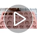Halloween Pumpkin Ghost Bat 3D Silicone Chocolate Mold - Spooky Candy Making