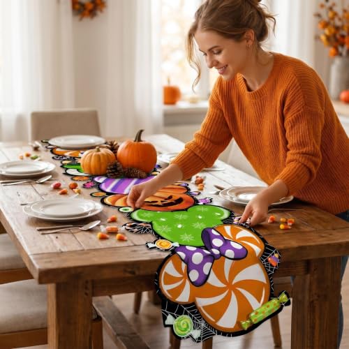 Halloween Table Runner Shaped 13x72 Inch Spooky Party Decor - Variation of THIS Listing