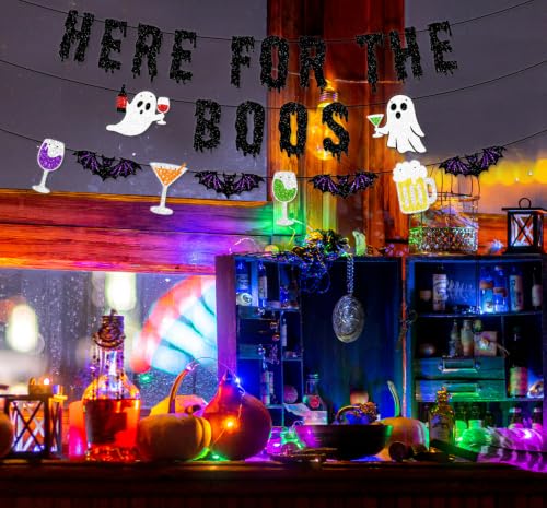 Halloween Party Banner - Glittery