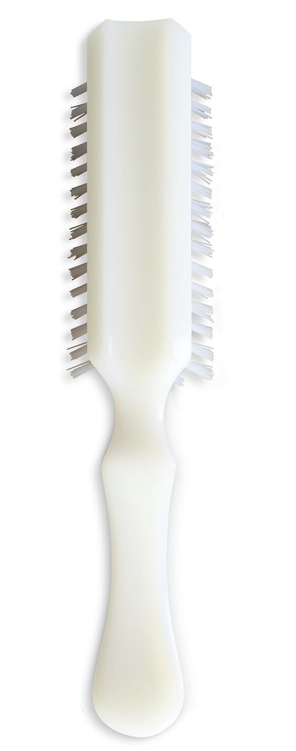 Stanley Home Products Hairbrush - Durable 5-Row Nylon Block & Bristles - Premium Quality for All Hair Types
