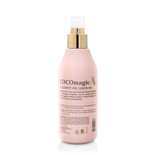 Cocomagic 10-in-1 Leave-In Hair Treatment - Hydrate, Detangle & Prevent Frizz | Paraben-Free, 8 oz