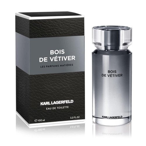 Karl Lagerfeld Bois De Vetiver Eau De Toilette Spray - 3.3 Oz | Sophisticated Men's Fragrance