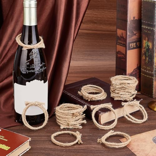 30Pcs Western Themed Jute Rope Decorations for Party & Rustic Wedding