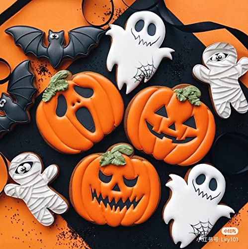 Pumpkin Cookie Cutters Set - 3 Sizes for Halloween & Thanksgiving Baking