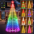 Avatar Controls 8FT Smart RGB Outdoor LED Christmas Tree Lights - App & Remote Control