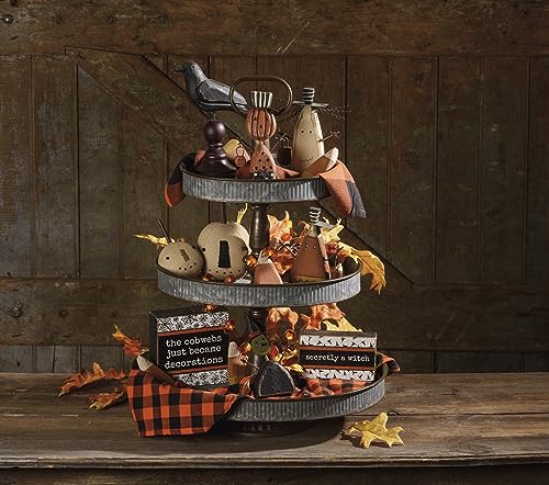 Primitive Wooden Candy Corn Decor Set of 6 Halloween Primitive Design