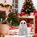 Halloween Skeleton Figurine with Middle Finger - Funny Gothic Ghost Decor - Resin Desk Ornament