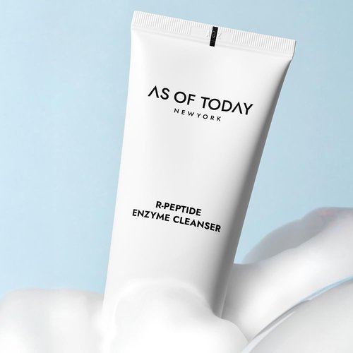 R Peptide Enzyme Cleanser - Gentle Hydrating Face Wash with Peptides & Enzymes | 3.3 fl oz for Sensitive Skin