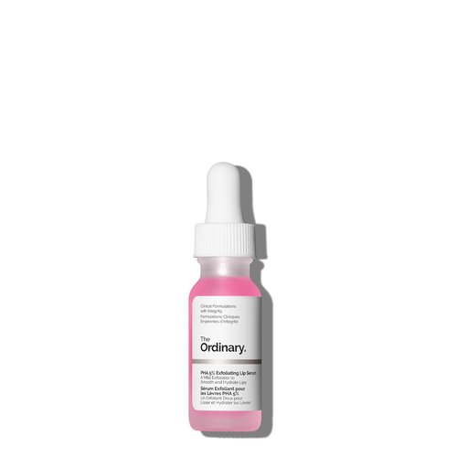 The Ordinary PHA 5% Exfoliating Lip Serum - Hydrating Overnight Treatment | 0.5 Fl Oz
