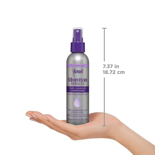 Jhirmack 10-in-1 Leave-In Conditioner Spray - Heat Protectant That Detangles, Softens & Repairs | Enriched with Vitamin E & B5