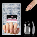 Medium Almond Nail Tips - Pointed, X-Soft Gel Nails, A4 Variation, 312pcs